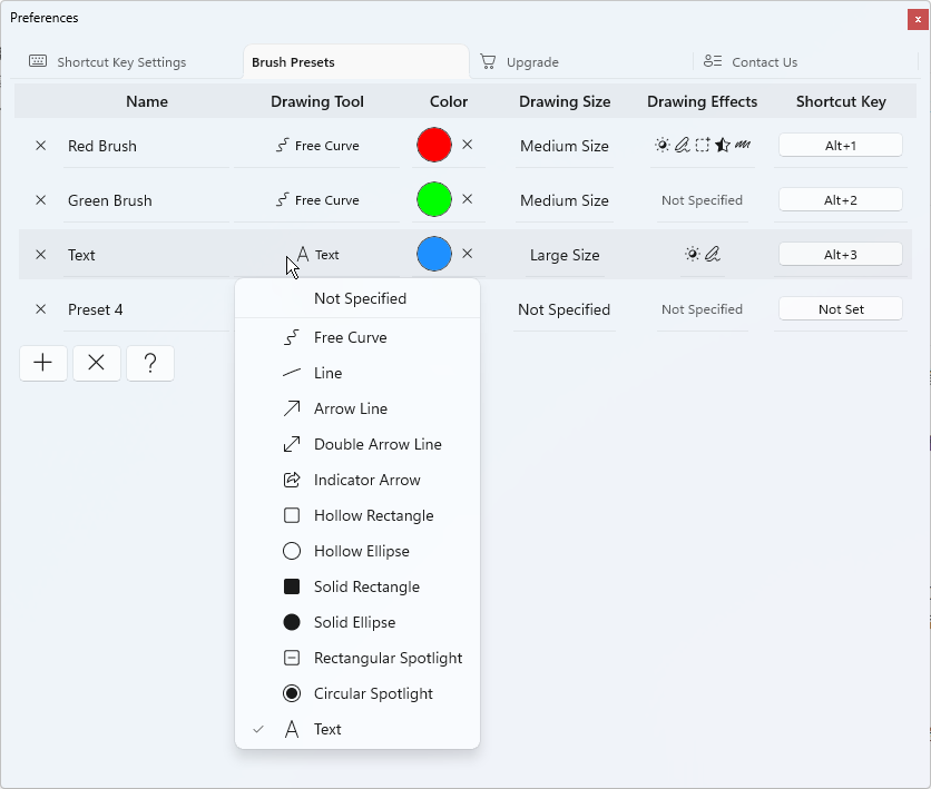 Brush Presets